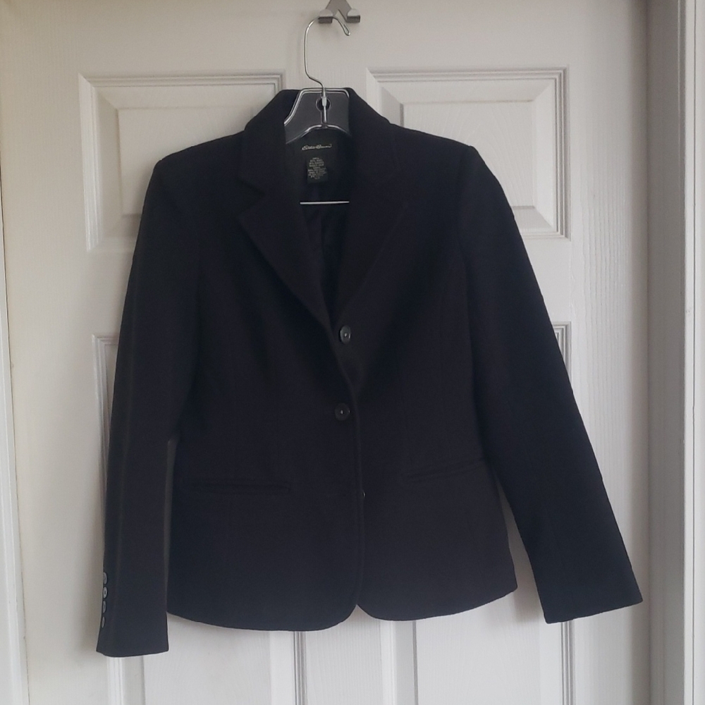 Eddie Bauer Women's Classic Black Blazer